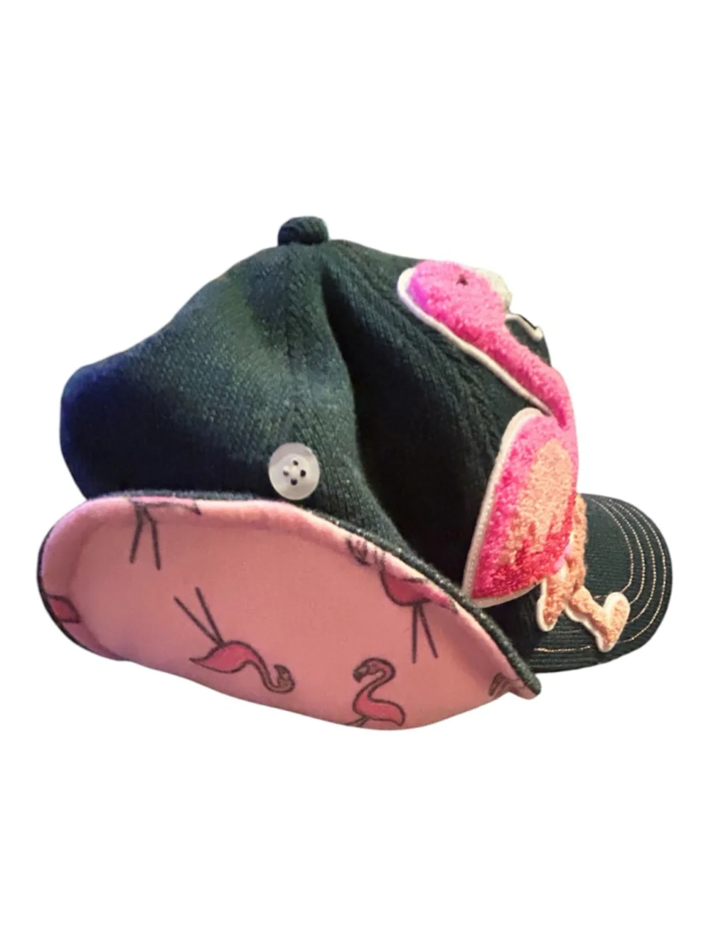 Women's Goorin Bros. Black & Pink Flamingo Baseball Cap One Size